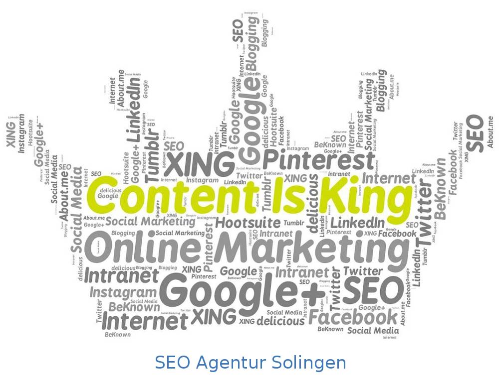 SEO Agentur Solingen - hohe Google Rankings erlangen!